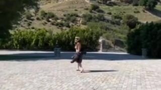 Mia Khalifa Topless Bikini Pasties In Public