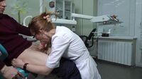 A Female Ukrainian Doctor With Glasses Grabbed The Cock And Began To Give Him A Hardcore Blowjob Analfanscouple 1080P